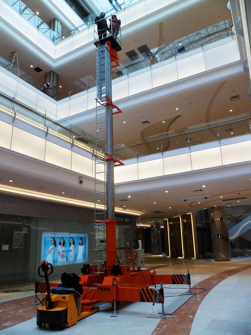 套缸式液壓升降平臺