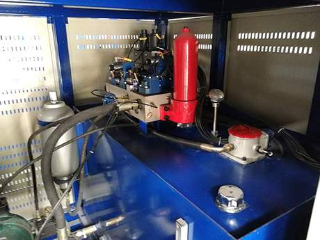 液壓翻板卸車機控制柜